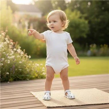 SANDALIA RESPETUOSO NIÑO BLANDITOS INDIA BLANCO