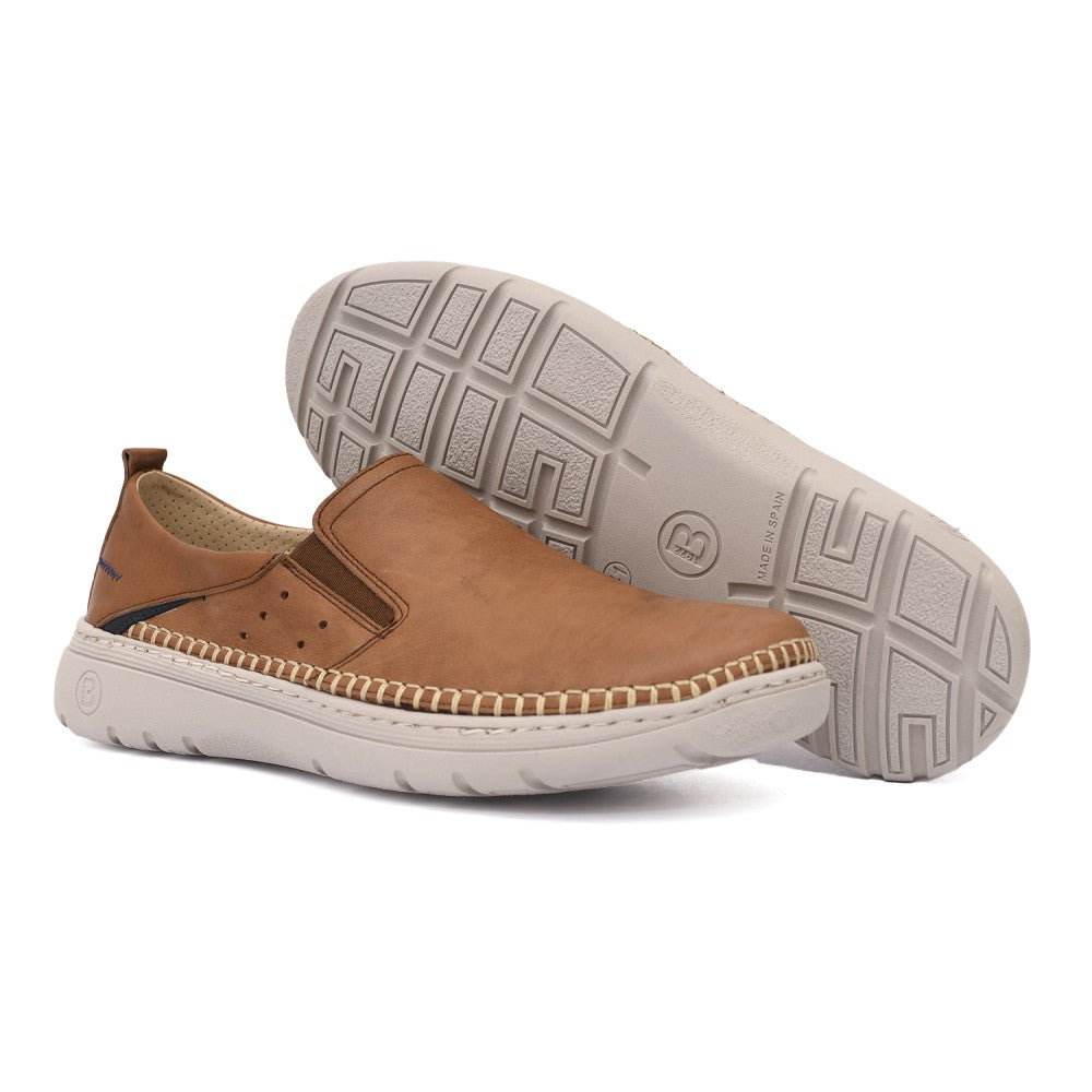 ZAPATO HOMBRE BAERCHI 1082 CUERO