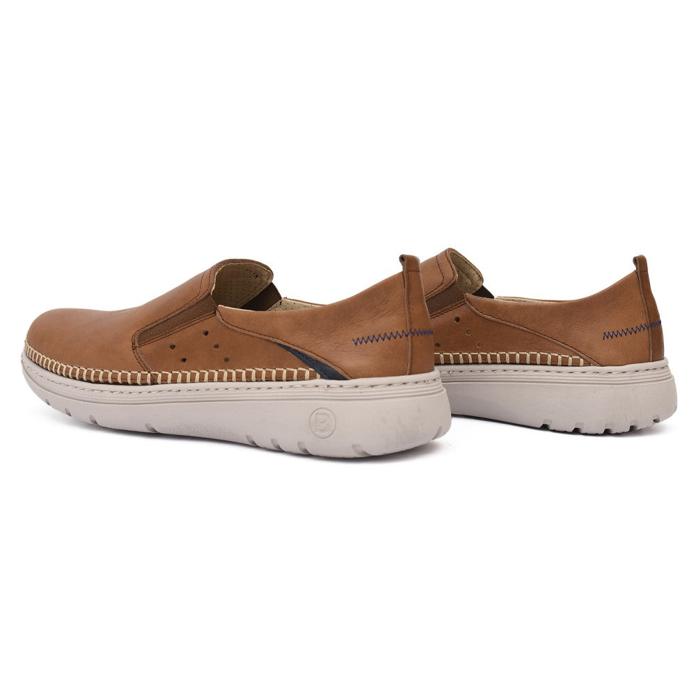 ZAPATO HOMBRE BAERCHI 1082 CUERO