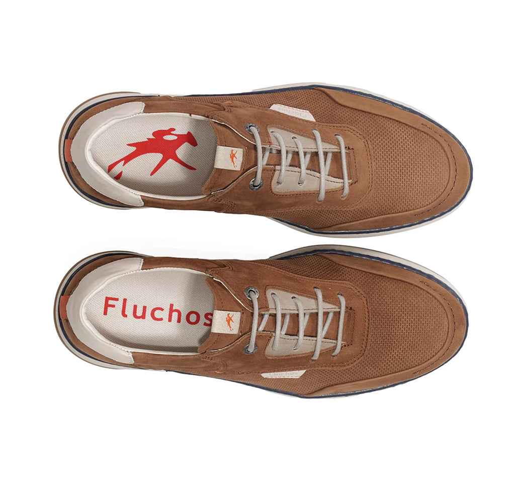 ZAPATO HOMBRE FLUCHOS F2210 BLUCHER NOBUCK CUERO