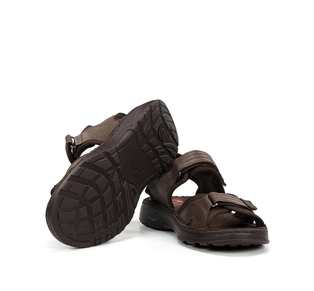 SANDALIA HOMBRE FLUCHOS F2197 GAUCHO MARRON NEGRO
