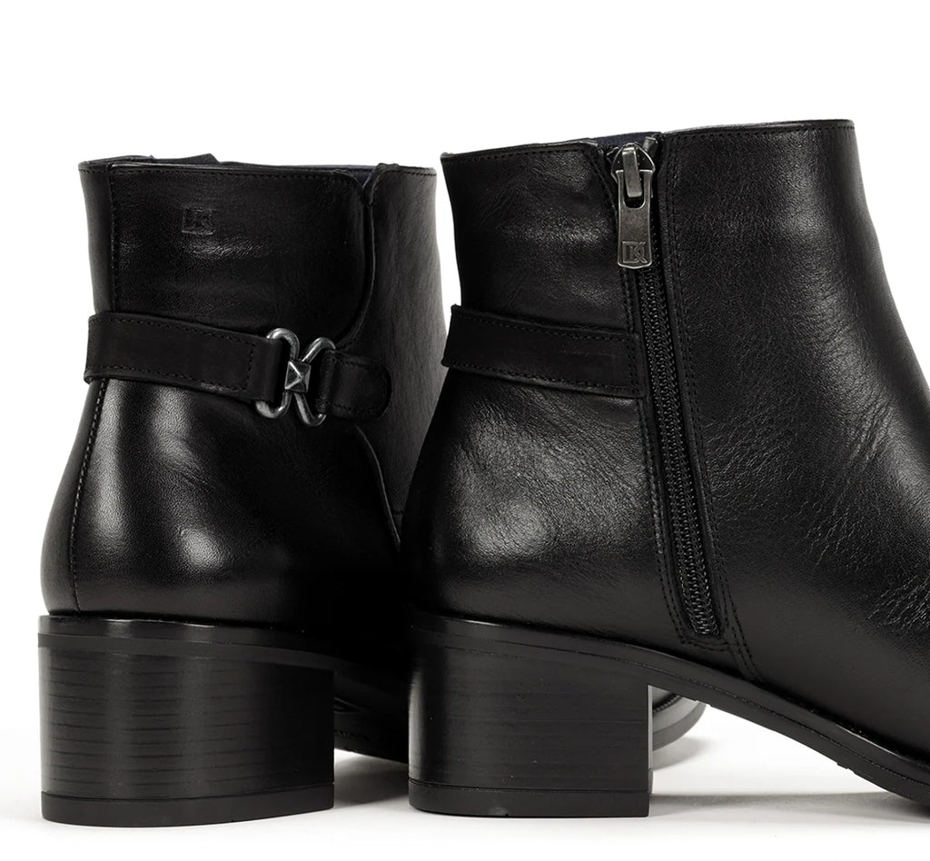 BOTÍN MUJER TACON D8966 NEGRO