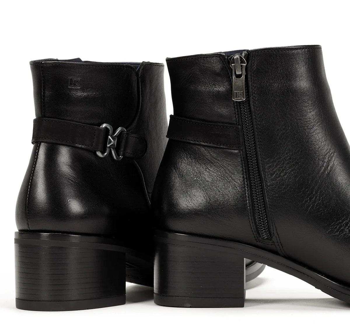 BOTÍN MUJER TACON D8966 NEGRO