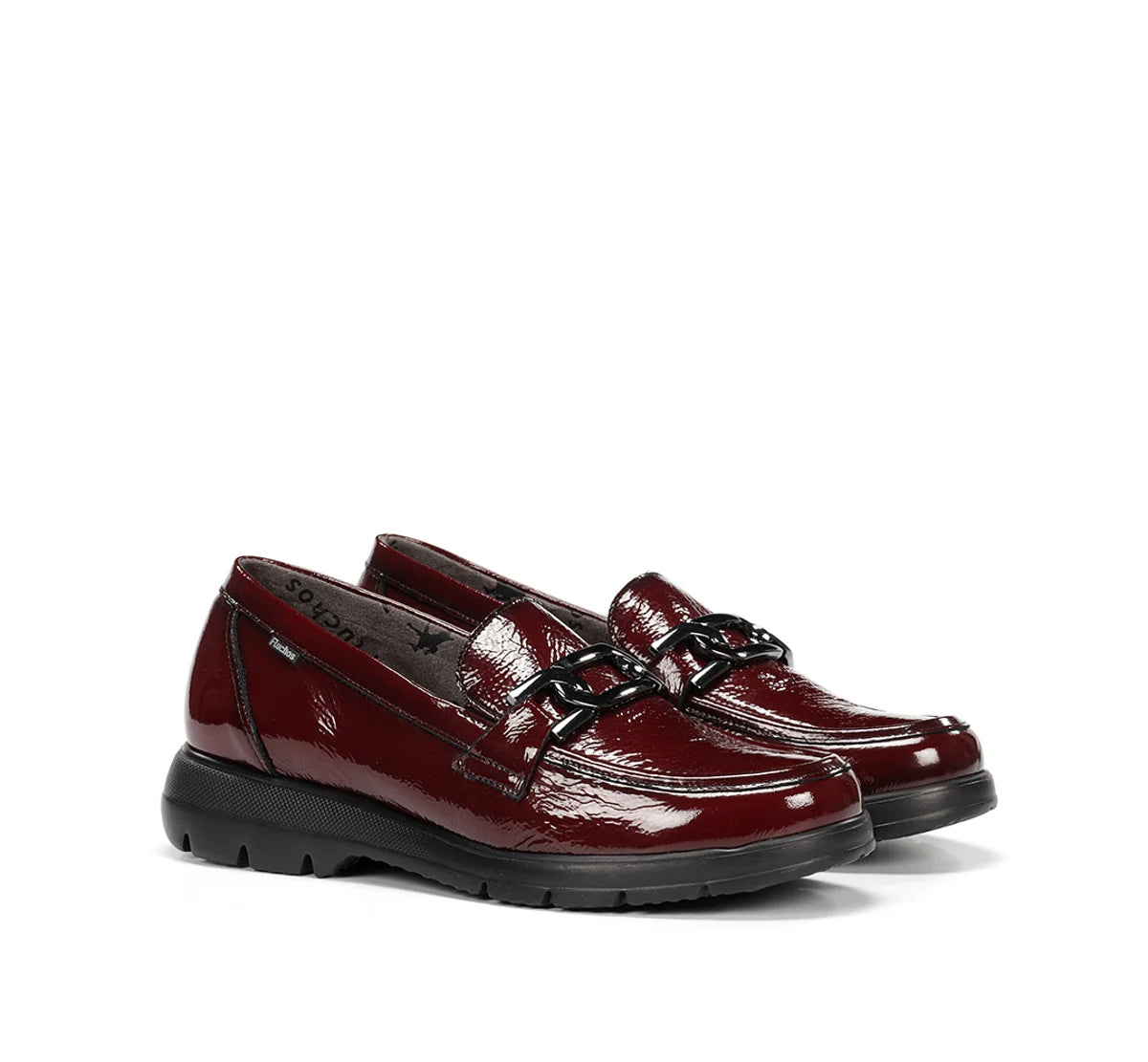 ZAPATO MUJER MOCASIN F1794 BURDEOS