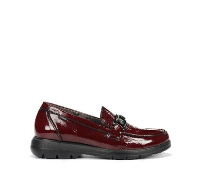 ZAPATO MUJER MOCASIN F1794 BURDEOS