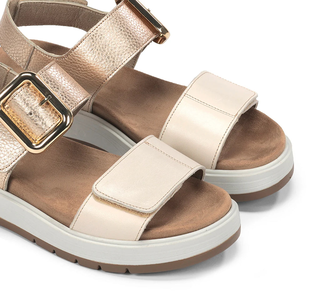 SANDALIA MUJER FLUCHOS F2166 BLANCA