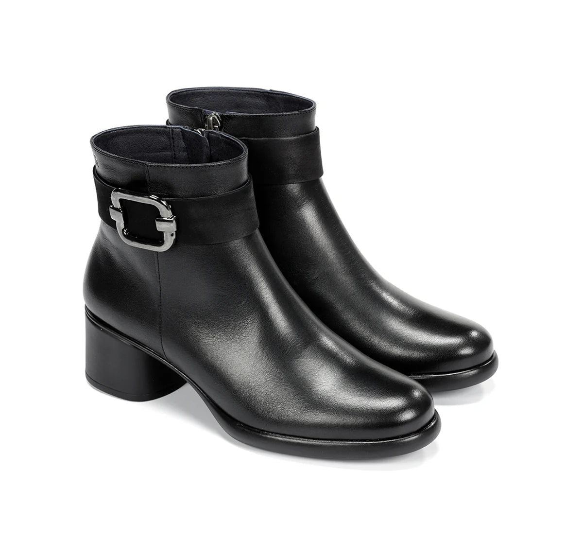 BOTA MUJER FLUCHOS NEGRO D9369
