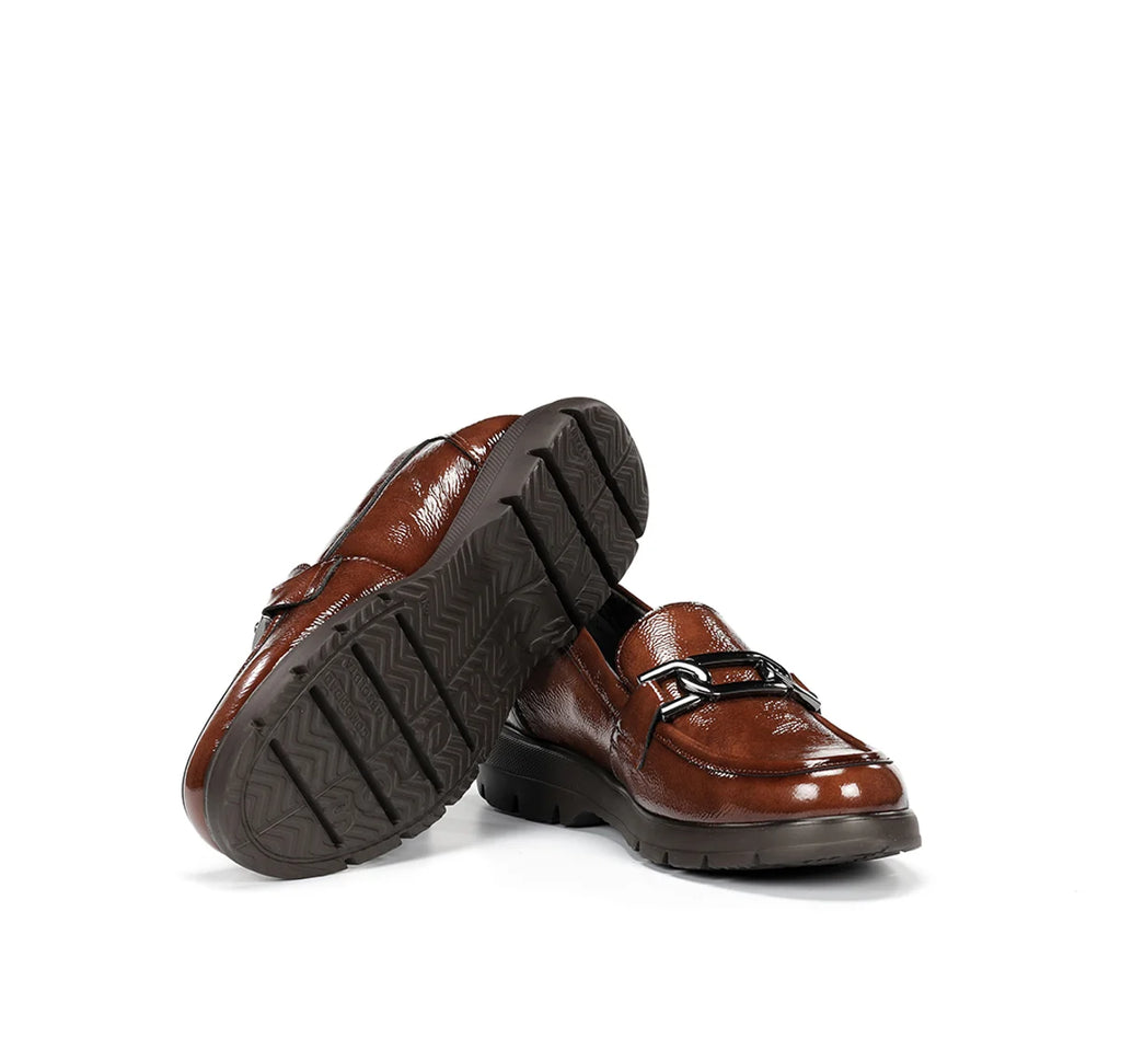 ZAPATO MUJER MOCASIN F1794 MARRÓN