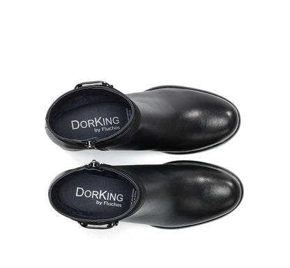 BOTA MUJER FLUCHOS NEGRO D9369