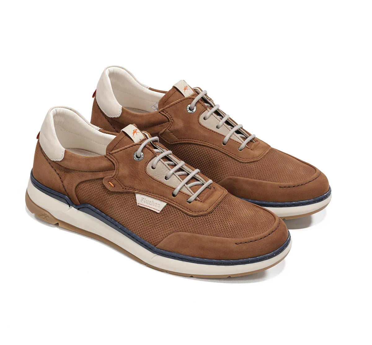 ZAPATO HOMBRE FLUCHOS F2210 BLUCHER NOBUCK CUERO