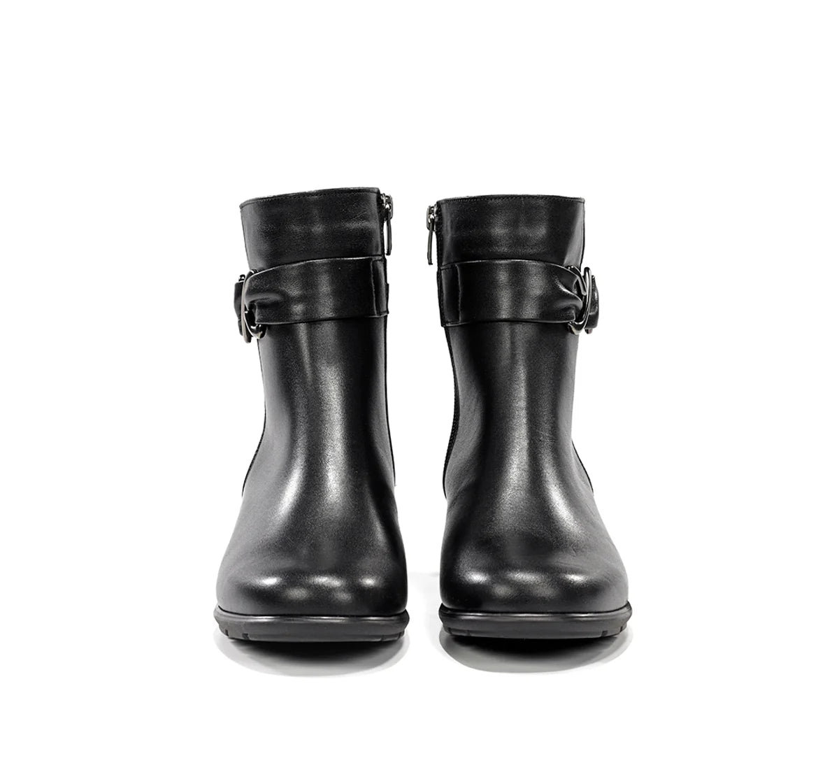 BOTIN MUJER TACÓN FLUCHOS F2561 NEGRO