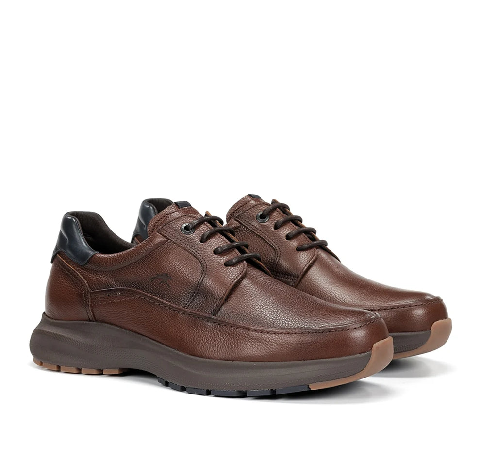 ZAPATO HOMBRE FLUCHOS CORDONES F2065 MARRON