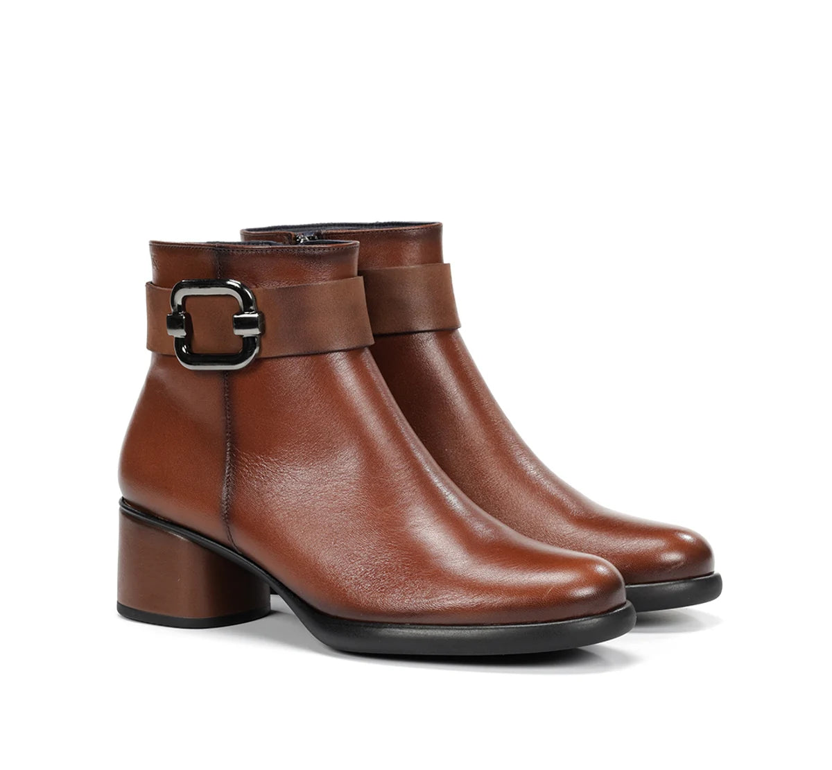 BOTA MUJER FLUCHOS CUERO D9369