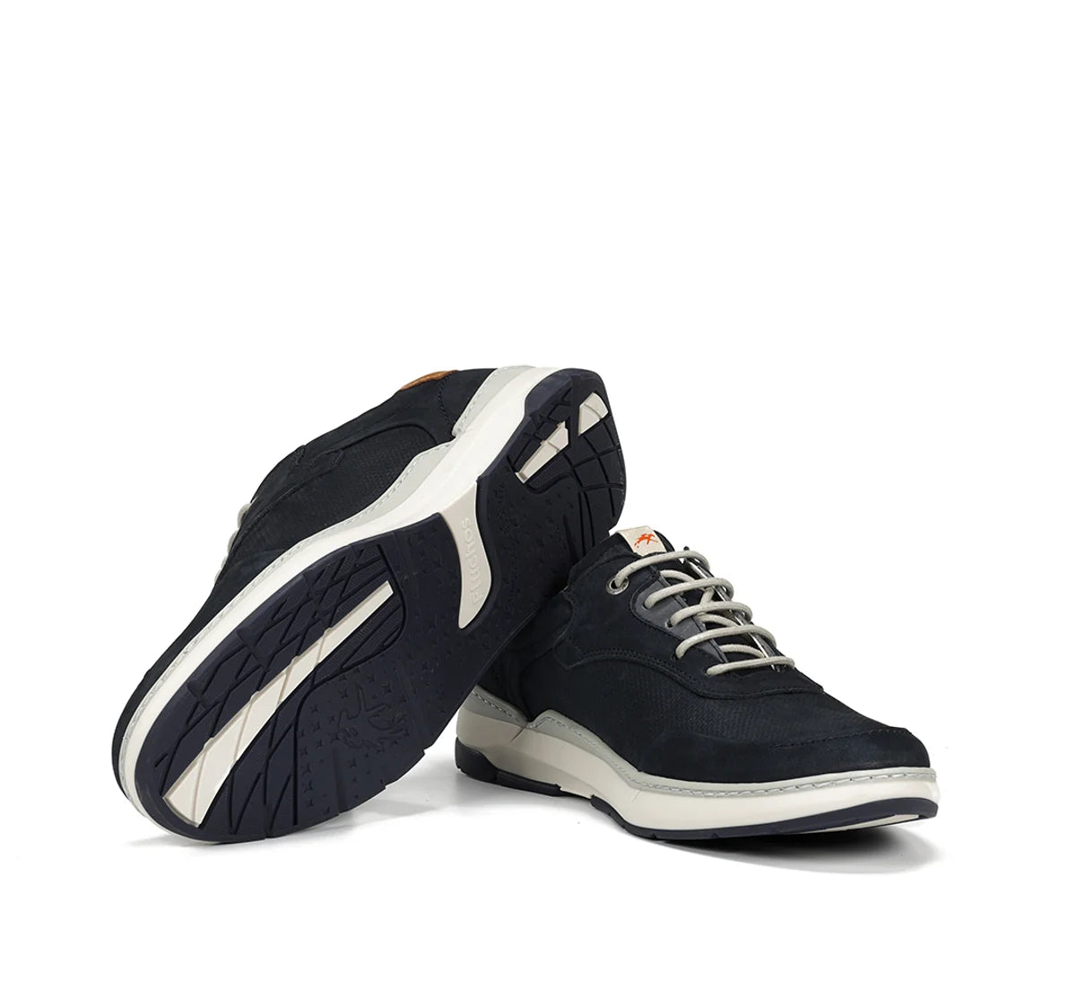 ZAPATO HOMBRE FLUCHOS F2210 BLUCHER NOBUCK  AZUL