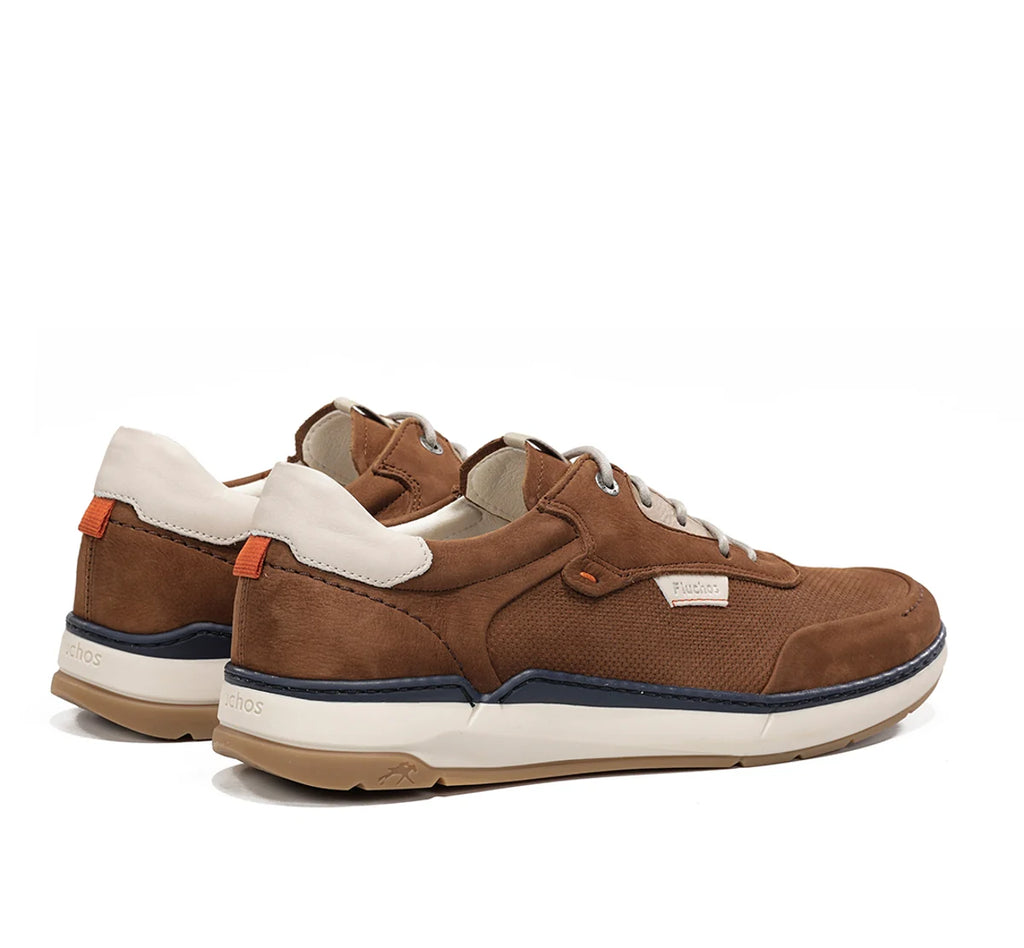 ZAPATO HOMBRE FLUCHOS F2210 BLUCHER NOBUCK CUERO