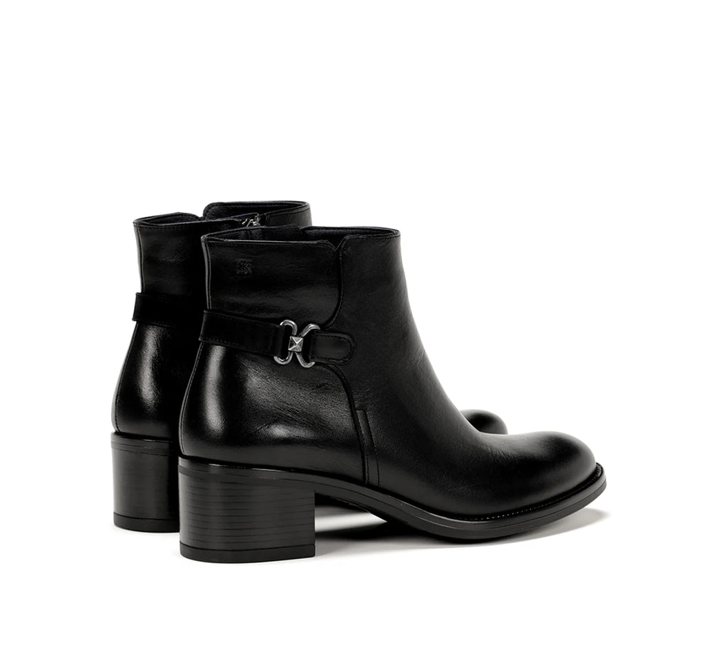 BOTÍN MUJER TACON D8966 NEGRO