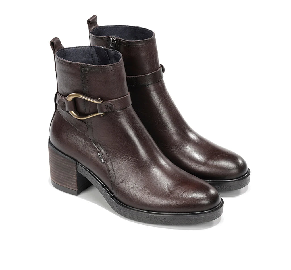 BOTIN MUJER TACÓN FLUCHOS D9754 MARRÓN