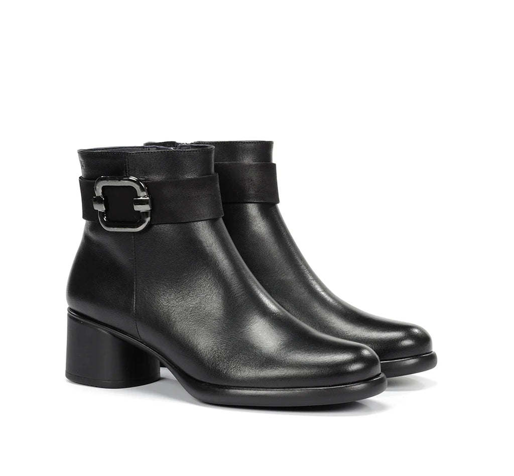 BOTÍN MUJER TACÓN D9369 NEGRO