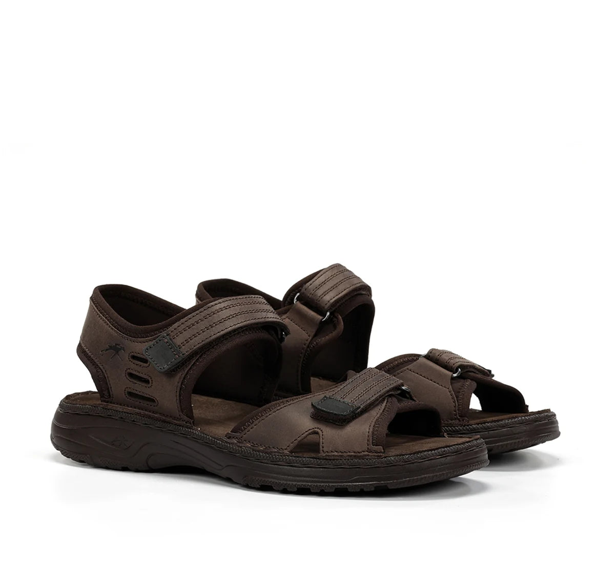 SANDALIA HOMBRE FLUCHOS F2197 GAUCHO MARRON NEGRO