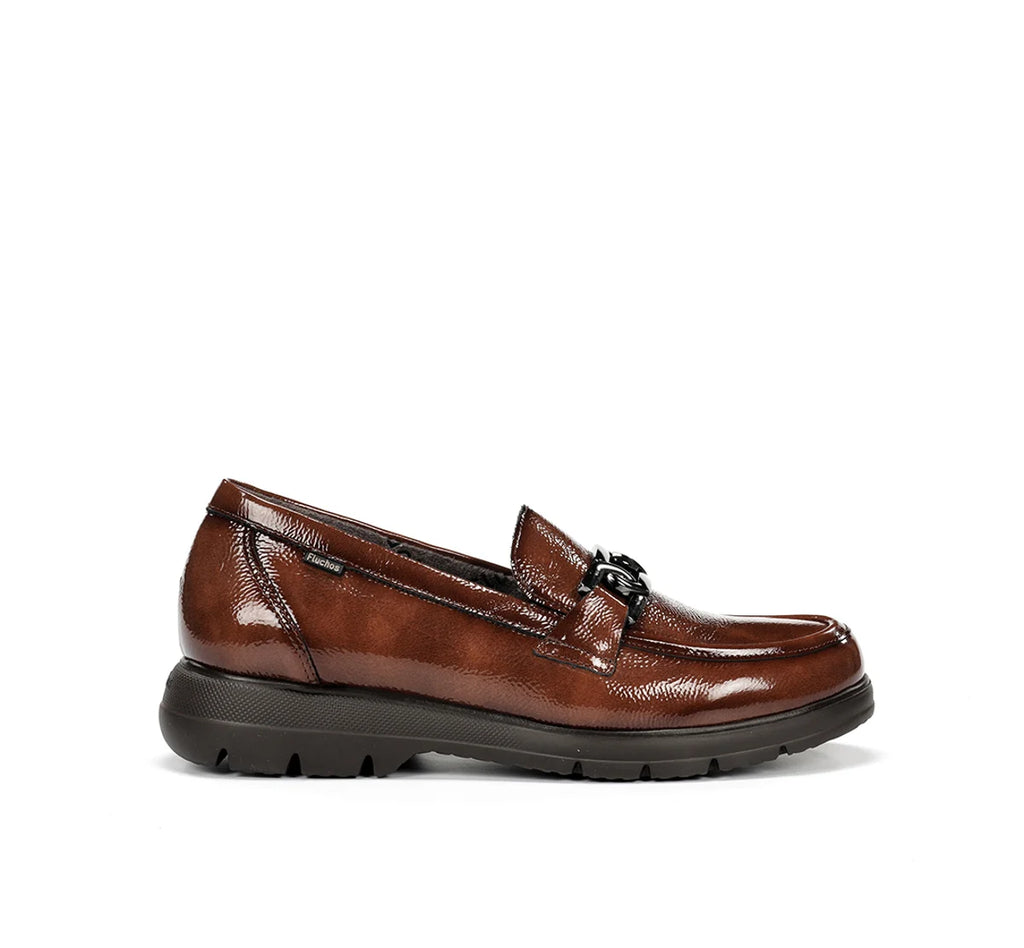 ZAPATO MUJER MOCASIN F1794 MARRÓN