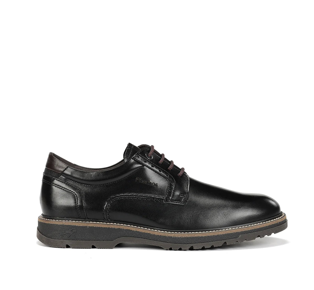 ZAPATO HOMBRE CORDONES FLUCHOS F2319 NEGRO