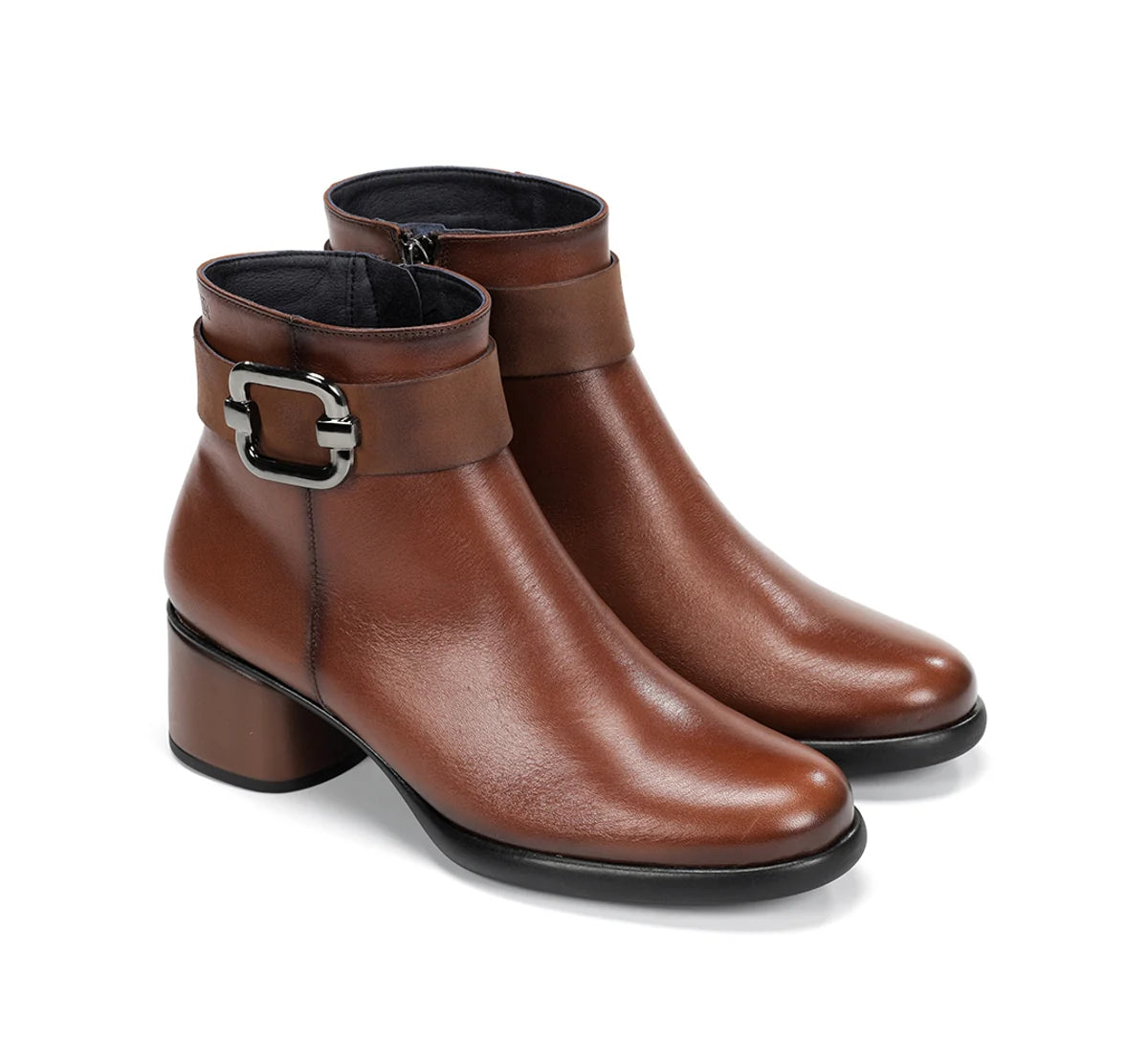 BOTA MUJER FLUCHOS CUERO D9369