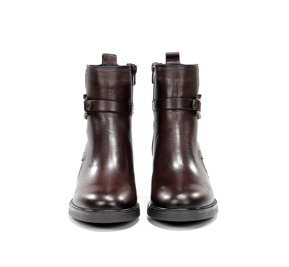 BOTIN MUJER TACÓN FLUCHOS D9754 MARRÓN