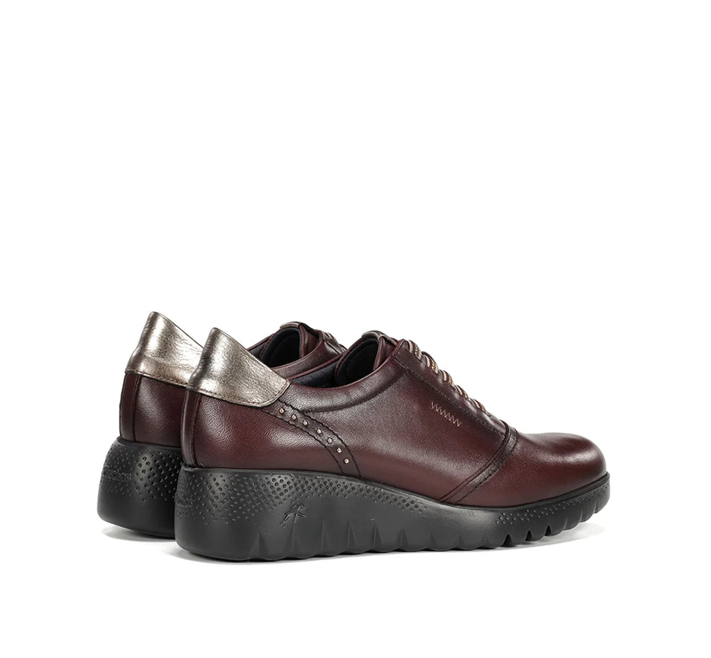 ZAPATO MUJER FLUCHOS ELASTICOS F2096 BURDEOS