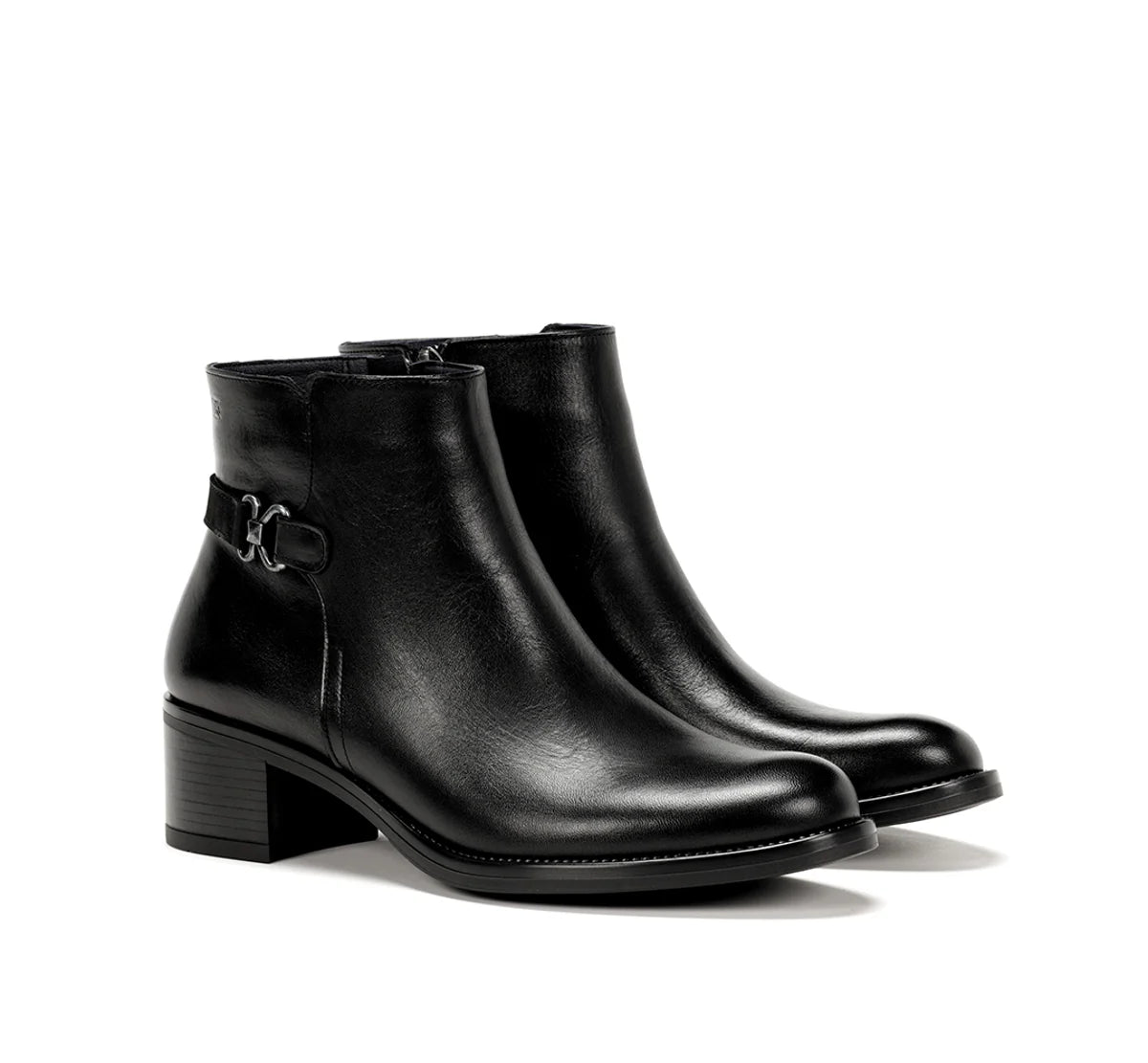 BOTÍN MUJER TACON D8966 NEGRO