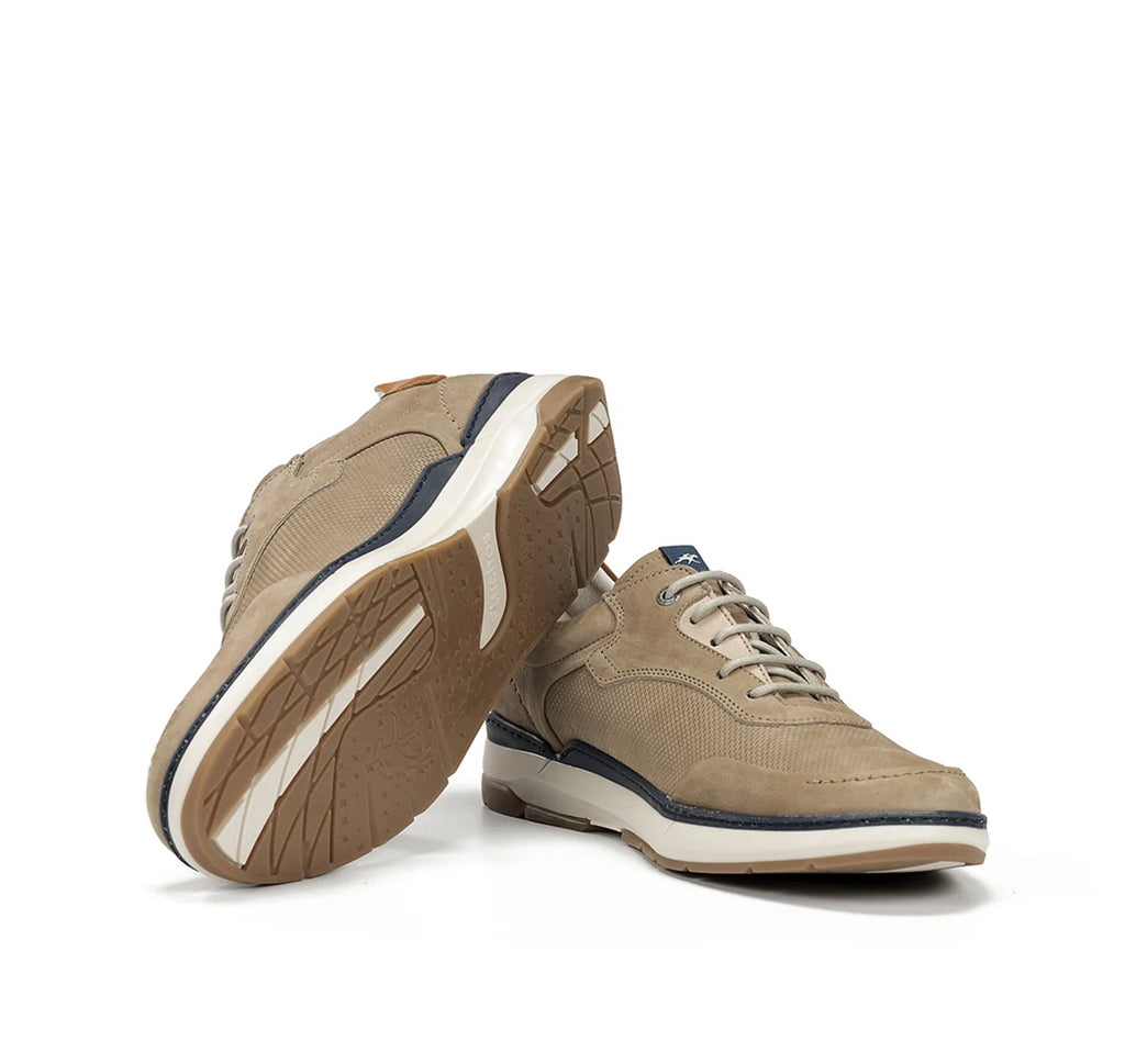 ZAPATO HOMBRE FLUCHOS F2210 BLUCHER NOBUCK TAUPE