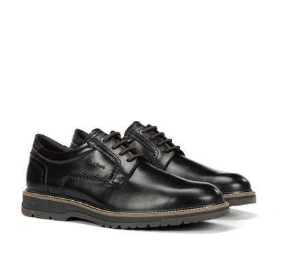 ZAPATO HOMBRE CORDONES FLUCHOS F2319 NEGRO