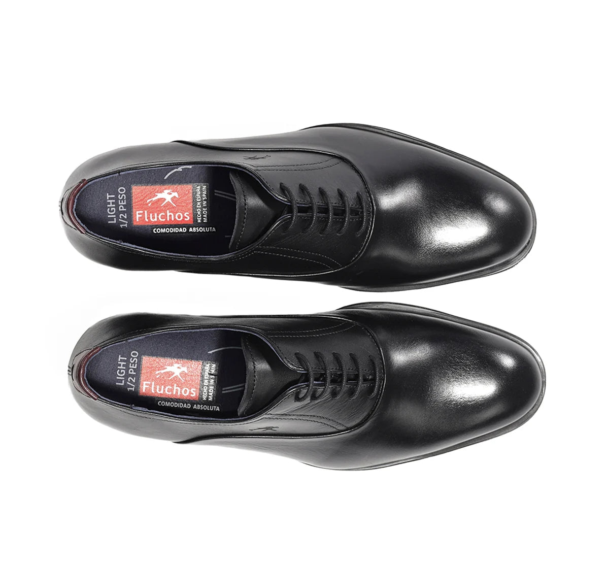 ZAPATO HOMBRE FLUCHOS ASGARD INGLES  NEGRO F2140