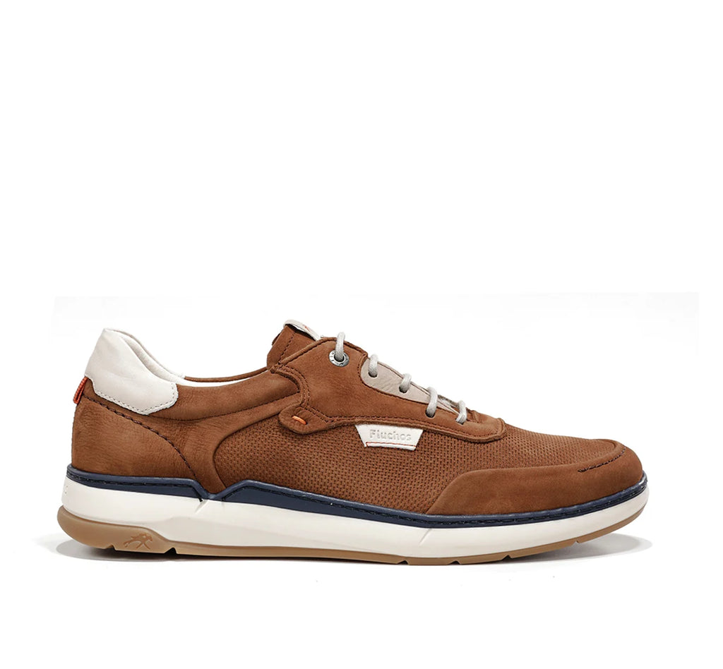 ZAPATO HOMBRE FLUCHOS F2210 BLUCHER NOBUCK CUERO