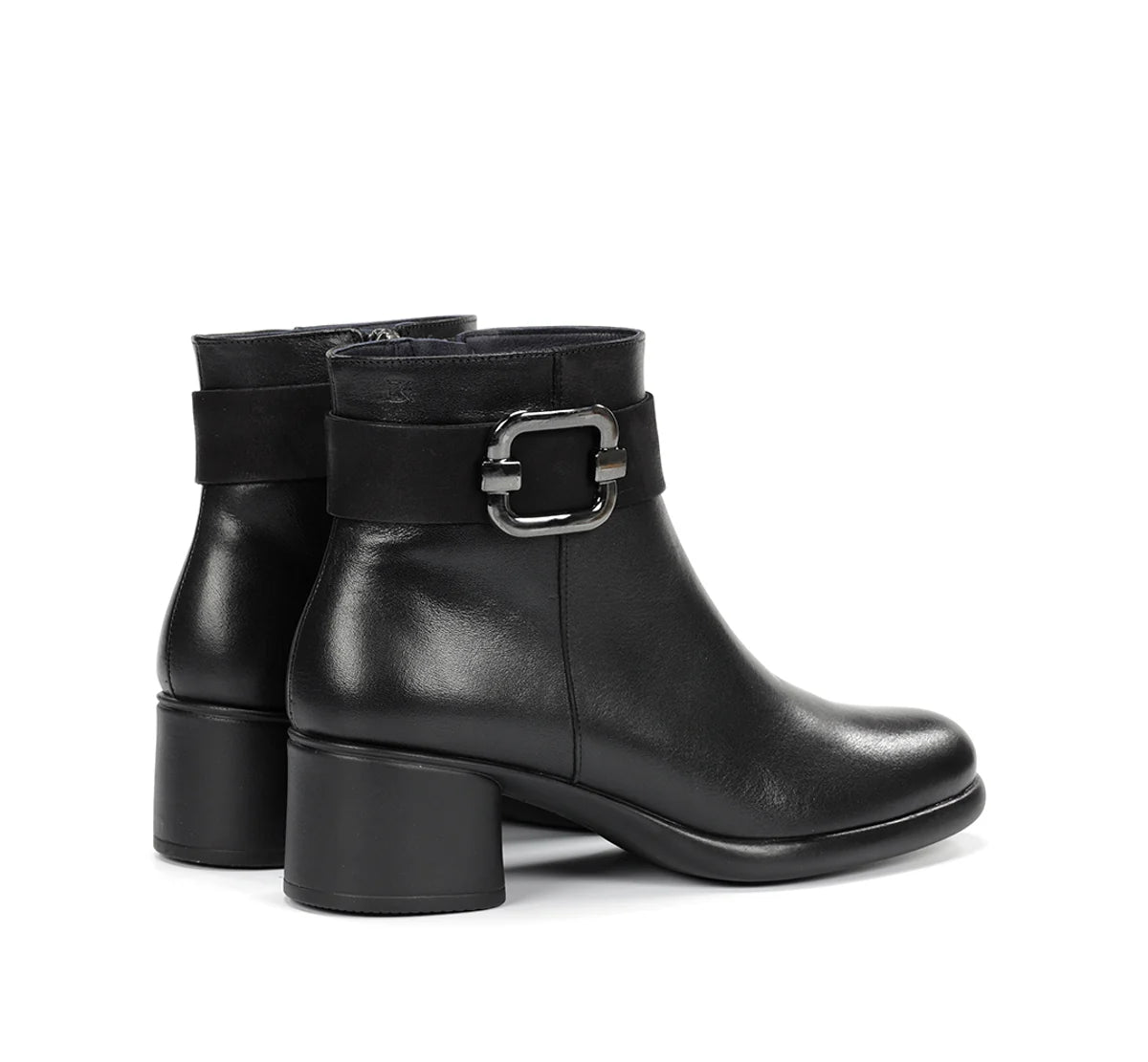 BOTÍN MUJER TACÓN D9369 NEGRO