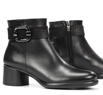 BOTA MUJER FLUCHOS NEGRO D9369