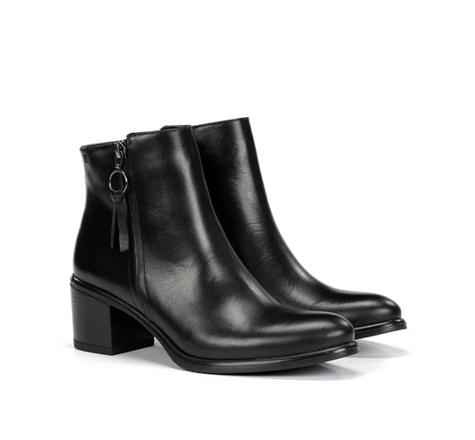 BOTIN MUJER FLUCHOS D8606 NEGRO