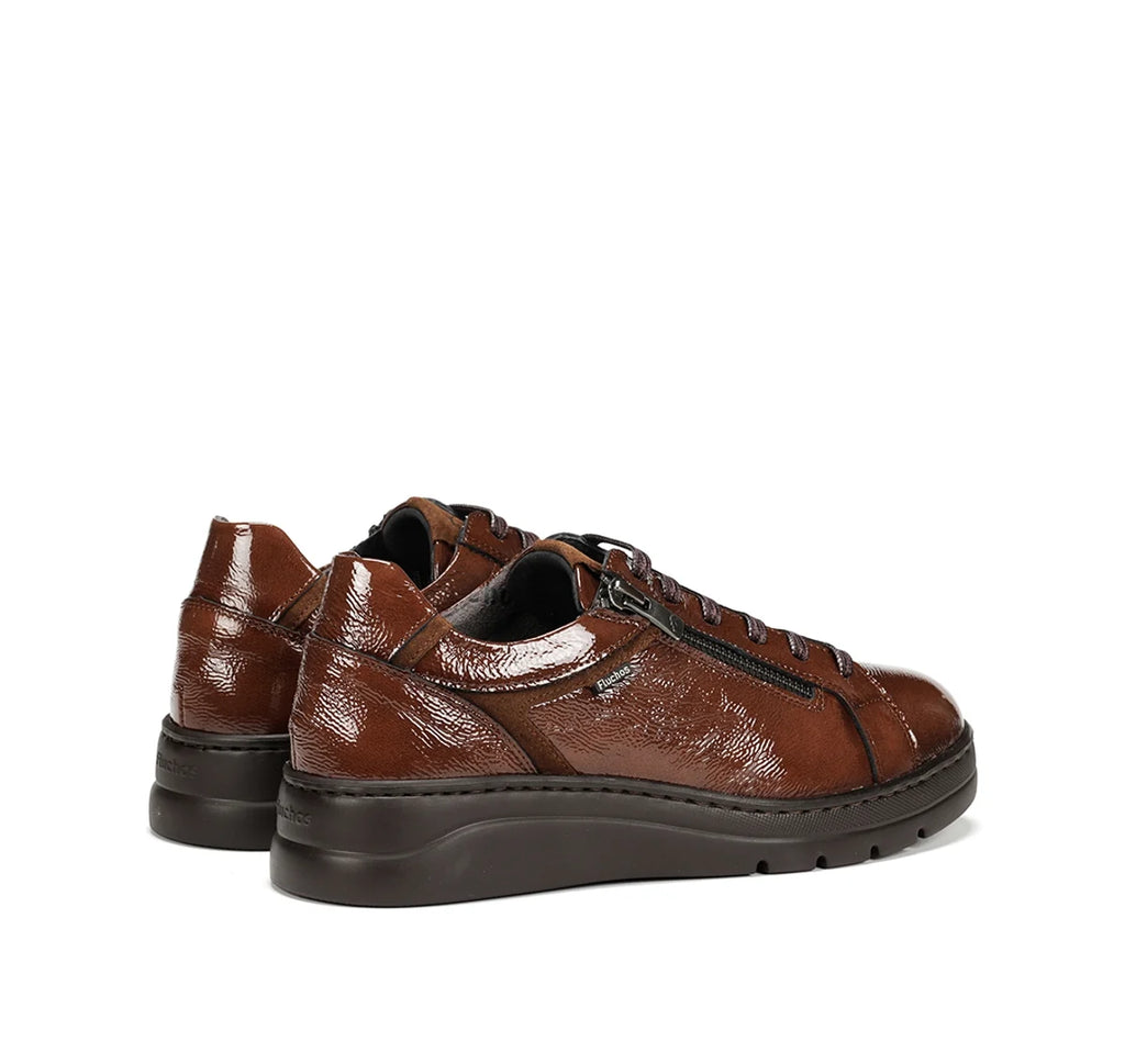 ZAPATO CORDONES MUJER FLUCHOS F1666 MARRON