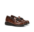ZAPATO MUJER MOCASIN F1794 MARRÓN