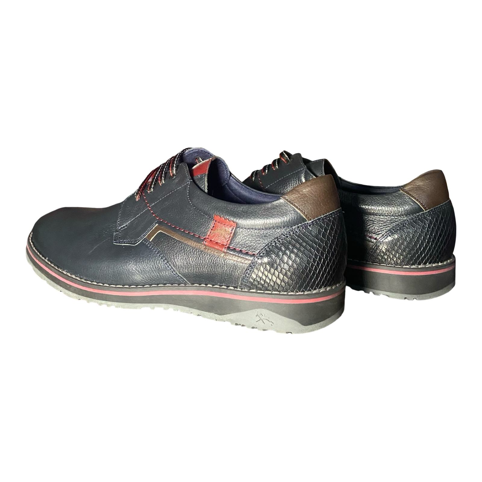 ZAPATO HOMBRE CORDONES FLUCHOS CAPRI MARINO