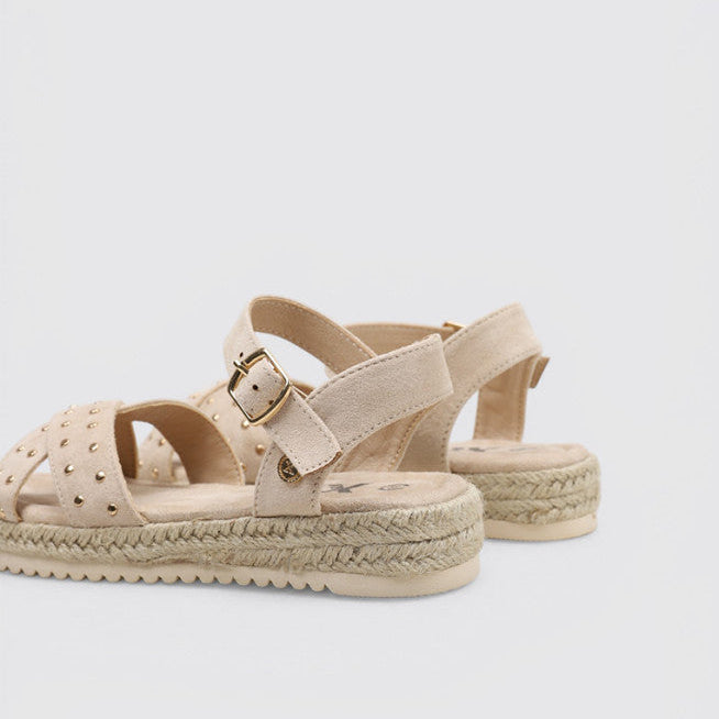 SANDALIA NIÑA XTIKIDS 153091 BEIG