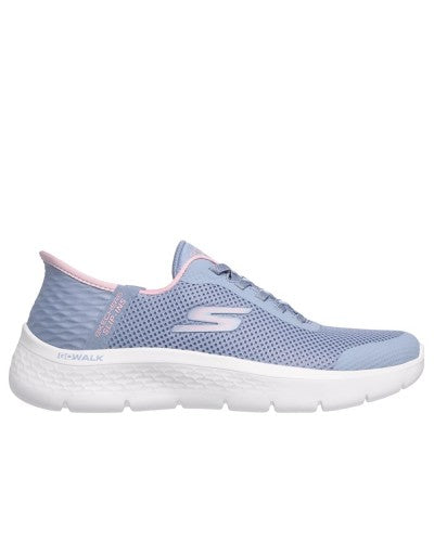 DEPORTIVA MUJER SKECHERS 124836 SLIP-INS  AZUL PERI