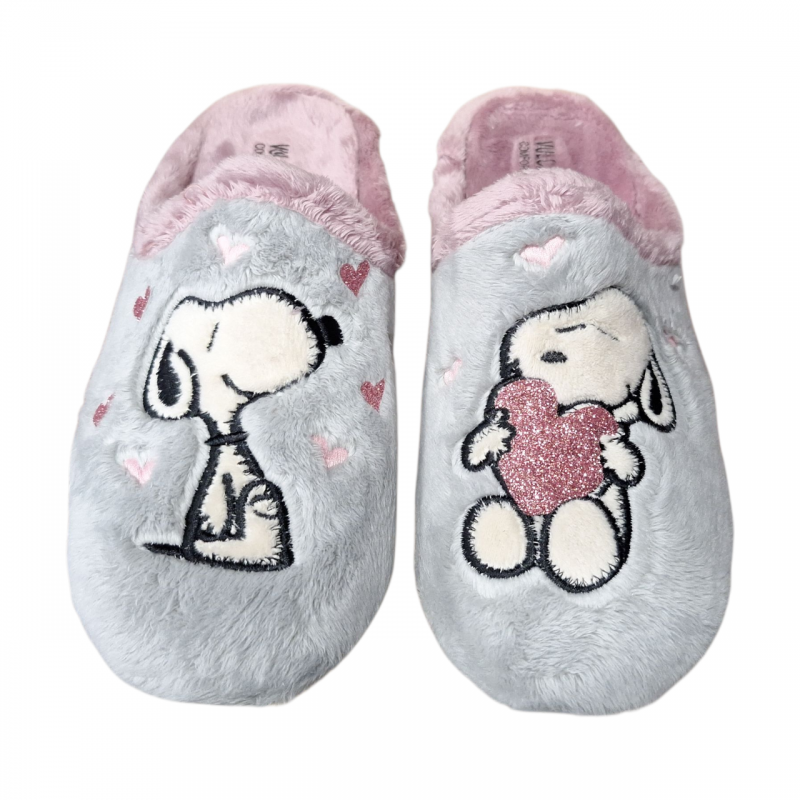 ZAPATILLAS  MUJER CASA VULCABICHA SNOOPY 4345