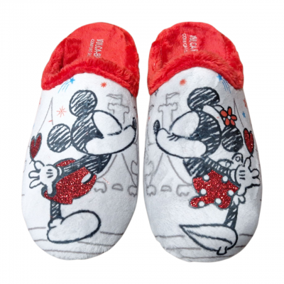 ZAPATILLAS MUJER CASA VULCABICHA MICKEY Y MINNIE 1386