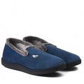 ZAPATILLA CASA MUJER PLUMAFLEX ROAL AZUL MARINO