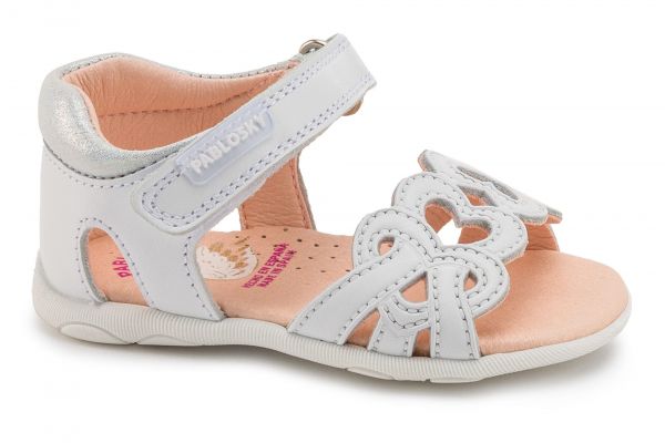 SANDALIA PABLOSKY NIÑA 007400 BLANCO