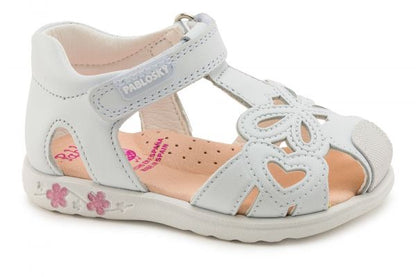 SANDALIA NIÑA PABLOSKY 012100 BLANCA