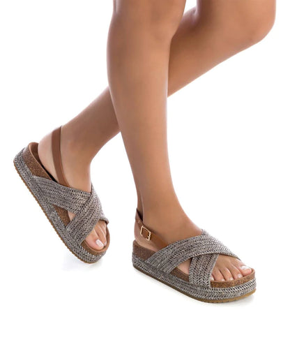 SANDALIA MUJER XTI 42554 TAUPE