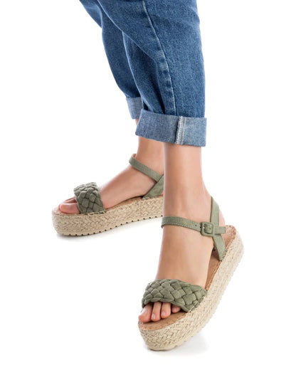 SANDALIA MUJER REFRESH 79813 KAKI