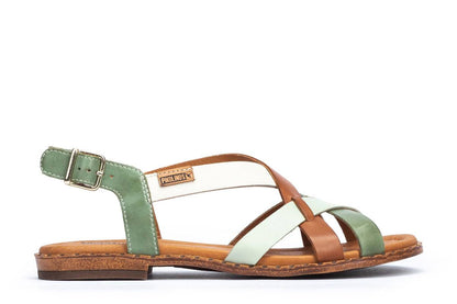 SANDALIA MUJER PIKOLINOS W0X-0556C2 MINTGREEN