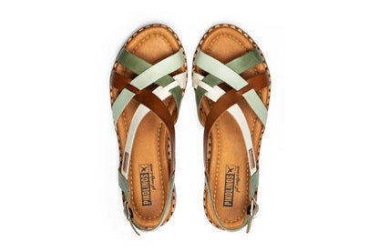 SANDALIA MUJER PIKOLINOS W0X-0556C2 MINTGREEN
